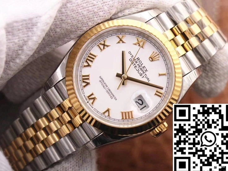 White Factory M126233-0029 EW Tailored Dial Rolex 667 Datejust 0817